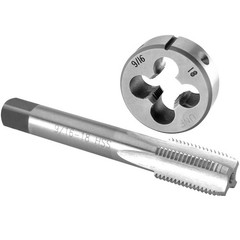 Burkit 9/16&Prime;-18 UNF Tap and Die Set, 9/16 x 18 UNF Machine Thread Tap and Rou&hellip;