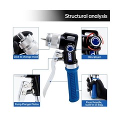 IBOSAD HVAC Hydraulic SWAGING tool kit for copper tubing Expanding 3/8 inch t&hellip;