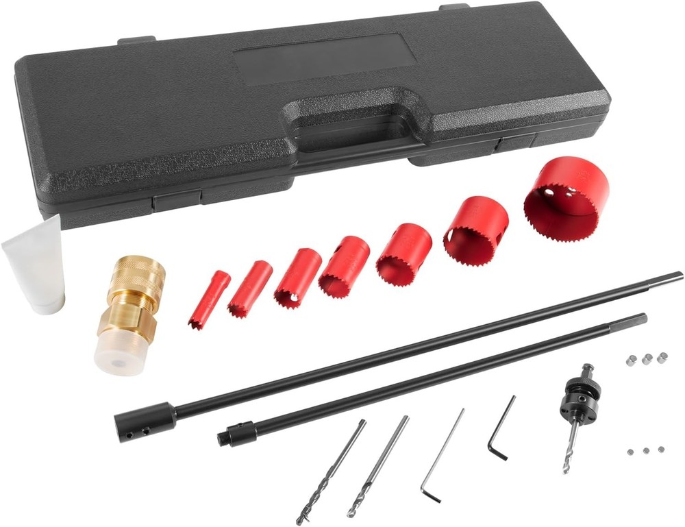 Hot Tapping Machine 08350 DM3MECH Hot Tap Kit for NPT Hole Saws and Arbor 300Psi