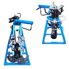 10 Ton Electric Hydraulic Pipe Tube Bender Tubing Bending Round Tube Die 110 V