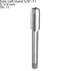 5/811 UNC Left Hand Tap and Die Set Machine Thread Round Tool