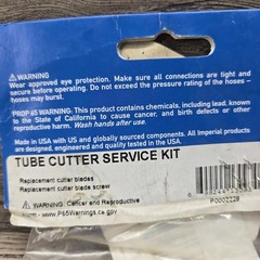 Imperial TC-1B Tube Cutter Replacement Wheel Set 3 Wheels 1 Screw New USA Made