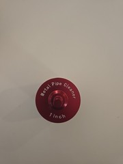 Copper Tube / Pipe End Cleaner. 1 Inch. Solid Aluminum Body. High Strength Steel