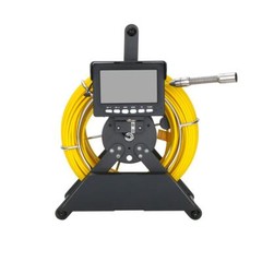 30M Sewer Drain Pipe Inspection Camera 17mm Video Endoscope Camera 4.3&Prime; Monitor