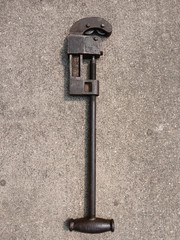 Vintage NYE Tool Works Chicago No 2 Barnes Type Pipe Cutter 3 Wheel Cutters