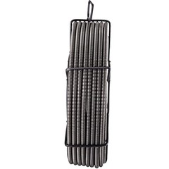 75ft Drain Cleaning Cable 3/8&Prime; Solid Core Sewer Auger Snake with 4 Cutters