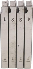 47765 1/2In.-3/4In. HSS RH NPT Pipe Dies Fits RIDGID 811A 815A