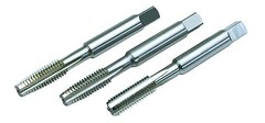 Taps UNF 3/8 x 24 Straight Flute Set of Three HSS-G