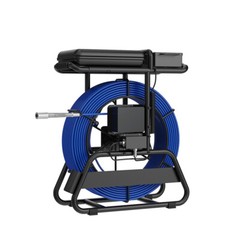 100m Sewer Pipe Inspection Camera 512hz Self-leveling Pipe Camera 10&Prime; Display