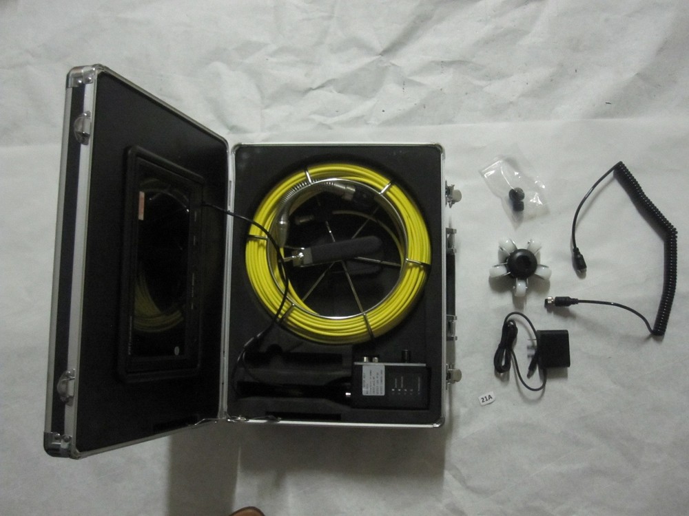 VEVOR Sewer Camera Pipe Inspection Monitor Kit 9 Inch HD Screen DVR 165FT