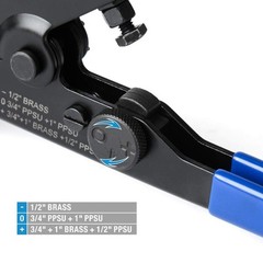 IWISS PEX-1210C PEX Crimp Ring Removal Tool for 1/2-Inch,3/4-Inch,1-Inch F1807