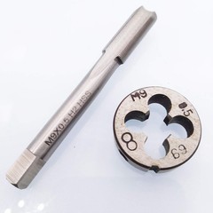 HSS M9x0.5mm Tap Die Metric Thread Right Hand Cutting Tool Supply Hardware
