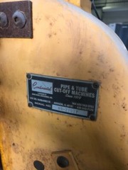CONTINENTAL 6A 7-1/2&Prime; PIPE CUT-OFF MACHINE