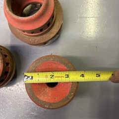 4x, PIPE THREADERS 3x RIDGID [12-R 3/8&rdquo;, 00R 3/4&Prime;, 00R 1/2&Prime;] 1x TOLEDO 12-1/8