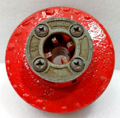 Reconditioned RIDGID 37410 Old Style Die Head 3/8&Prime; 2-5 NPT Alloy RH for 12-R