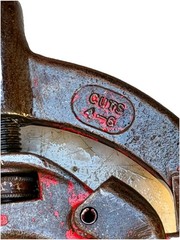 REED Tools USA H6 Hinged Pipe Cutter, 4-6&rdquo; Pipe Capacity Heavy Steel #14