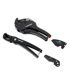 Husky 4-Piece PVC Cutting Kit with Foldable Pouch and Replacement Blades