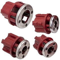 Ratcheting Pipe Threading Threader Die Bar Head Handle Tool Set 1/4&rdquo; 3/4&rdquo;