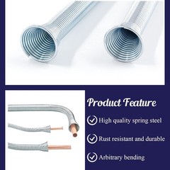 Spring Tubing Benders 1/4 Inch for Copper, Aluminum and Thin Wall Steel Tubin&hellip;