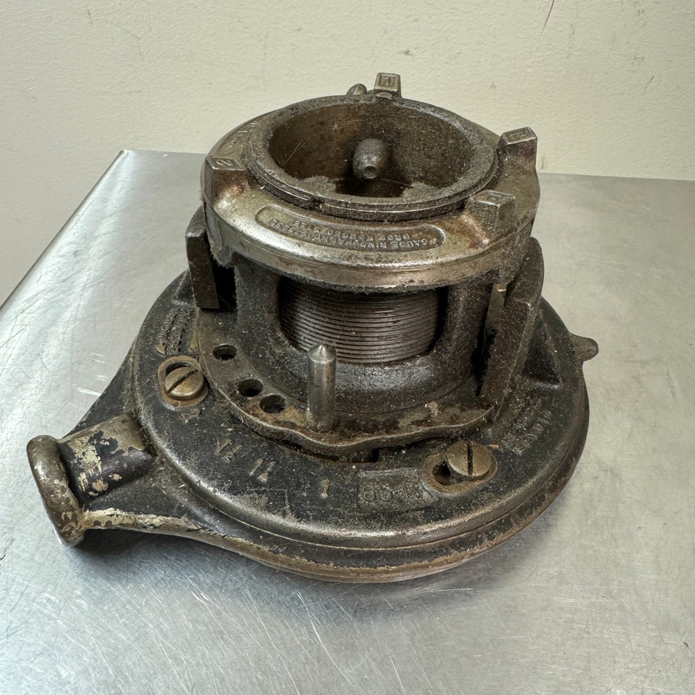 Vtg RIDGID No 65R Pipe Threader 1 in to 2 in C148-1 &ndash; NO HANDLE