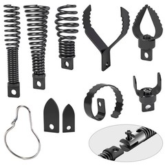 Richcat Drain Snake Drill Attachment,Cutter and Auger Set,Used in 50-100FT&hellip;