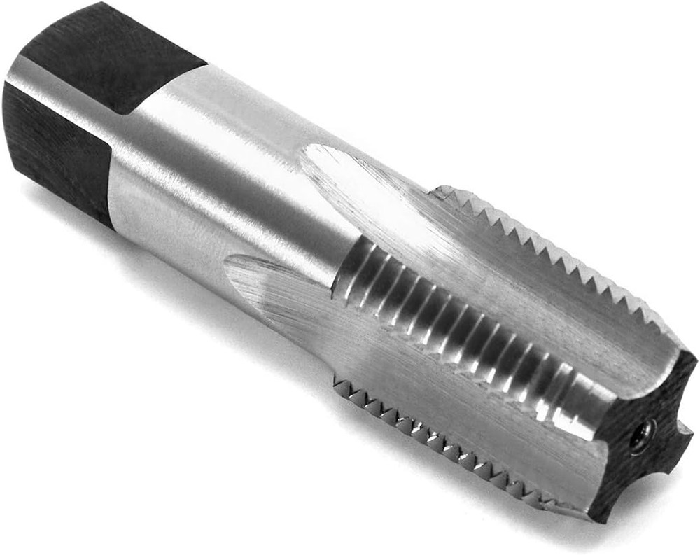 1/2&Prime; &ndash; 14 NPT Pipe Tap, Carbon Steel, for Clean and Re-Thread Damaged or Jam Pip