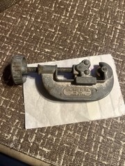General Tools No. 120 Tubing Pipe Cutter W/ Reamer Made In USA