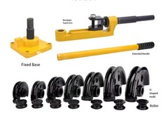 Manual SWG-25S Pipe Bender for Iron, Copper, and Steel Tubing &ndash; U-Bend