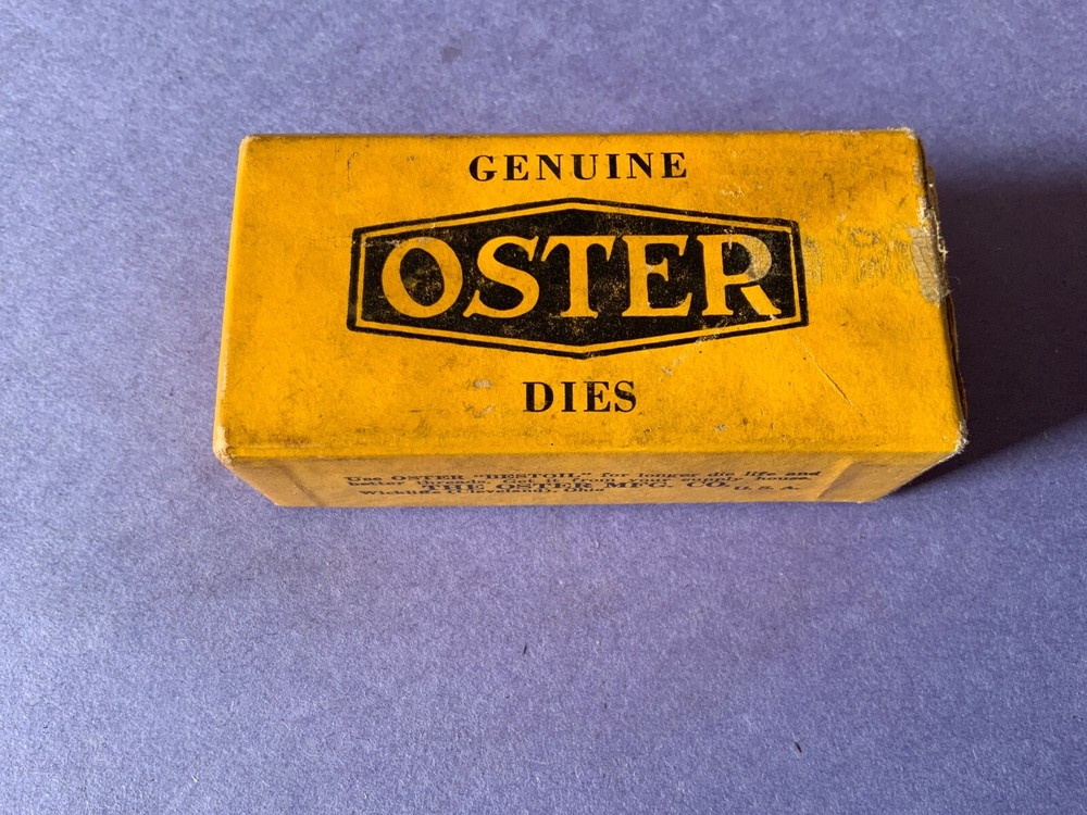 Genuine OSTER Dies X1 high speed steel 1 3/4 &ldquo; N.C. BOLT