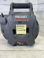 Ridgid FlexShaft K9-12 Wall-to-Wall Drain Cleaning Machine 74978
