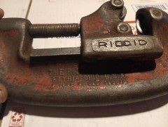 Vintage Ridgid No. 1 &ndash; 2 Heavy Duty 1/8&Prime; to 2&Prime; Inch No. 2 Pipe Cutter Rigid