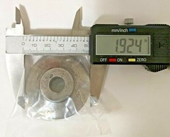 VINTAGE ELLIS & FORD PIPE CUTTER WHEEL [OD: 1-15/16, BORE: 7/16] (QTY: 1)