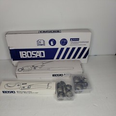 Ibosad Pex Clamp Crimping Tool & Cutter + 20 Clamps ( 23.3 , 17.5 ) 10 Each