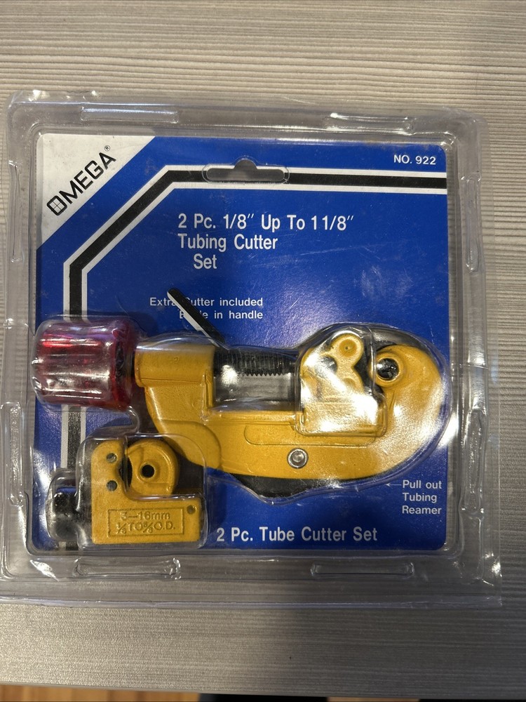 2 piece tubing cutter set 1/8&Prime; Up to 1 1/8&Prime;