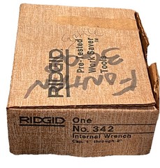 Ridgid 31405 342 Internal Wrench 4 1/2&Prime;, 1&Prime; &ndash; 2&Prime; Pipe Capacity, 15/8 lbs