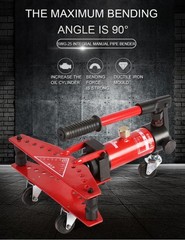 SWG-25 Hydraulic Tube Bending Machine Manual Hand Pipe Bender Pipe Bending Tools