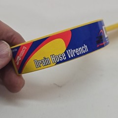 JR Products RV Sewer Hose Wrench RV Sewer Cap Wrench Drain Cleanout Cap Removal