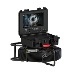 9&Prime; Monitor Sewer Camera Pipe Inspection Camera w/ Meter Counter 7mm/30M 32GB
