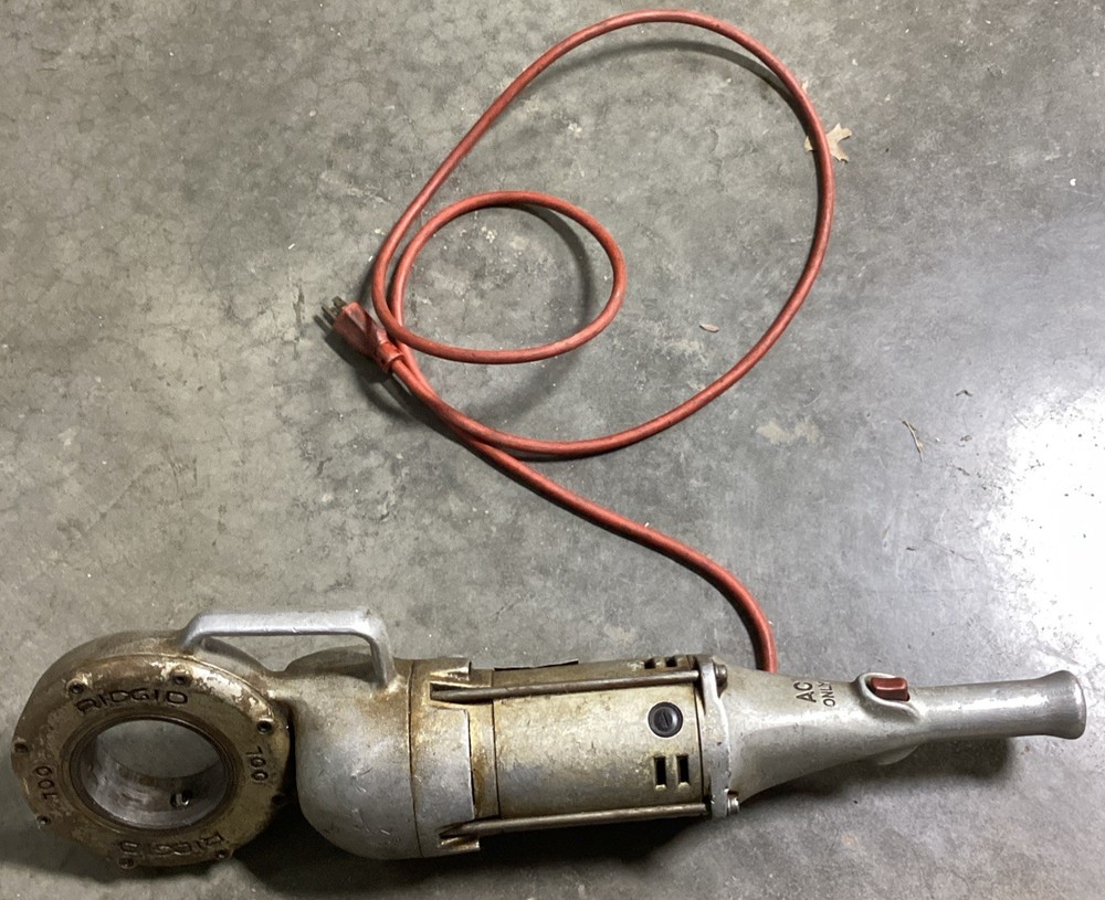 Used Rigid No. 700 Model A Pipe Threader Ser. 1007807 115V 14A