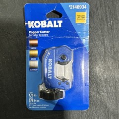 Set Of 8 Kobalt Copper Cutter 2146935, 1 2146934 And 1 2146936 Quick Release
