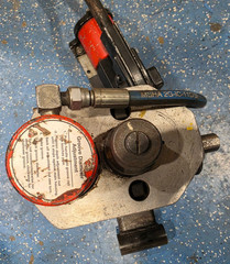 Ridgid 918 Hydraulic Roll Groover/Grooving Machine