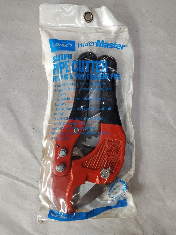 Orbit Watermaster Standard Pipe Cutter For PVC And Polyethylene Pipe 26085