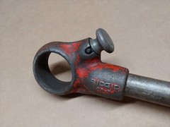 Ridgid&nbsp;38540 00-R&nbsp;Pipe Threader&nbsp;Ratchet&nbsp;and Handle Assembly