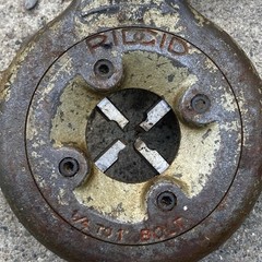 Ridgid 500B Bolt Die Head 1/4&rdquo; to 1&Prime; 3/8 16 UNC