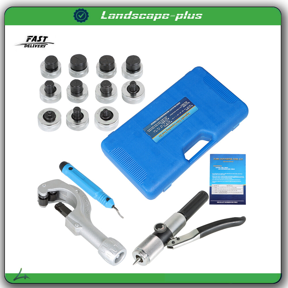 HVAC Hydraulic Swaging Tool Kit For Copper Tubing Expanding 3/8&Prime; to 1-5/8&Prime;