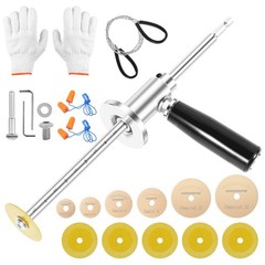 PVC Inside Pipe Cutting Tool Kit 19pc Set Plumber Contractor 1.5-8in