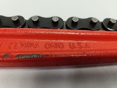 Ridgid 2 1/2&Prime; Pipe & Fittings Wrench C-18 Ridge Tool Company USA Used Condition