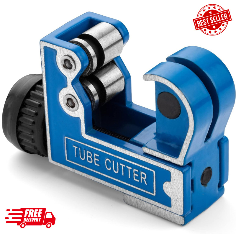 Copper Pipe Tubing Cutter &ndash; Mini Tube Cutter for 1/8&Prime; 1/4&Prime; 1/2&Prime; to 1 1/8&Prime; Inches