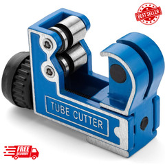 Copper Pipe Tubing Cutter &ndash; Mini Tube Cutter for 1/8&Prime; 1/4&Prime; 1/2&Prime; to 1 1/8&Prime; Inches