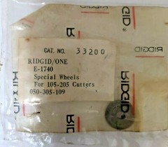 RIDGID 33200 PIPE CUTTER WHEEL E1740 SE174 (QTY: 1) USA NOS